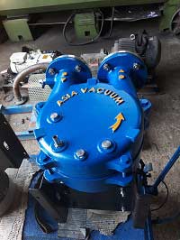 What is 2 stage vacuum pump?